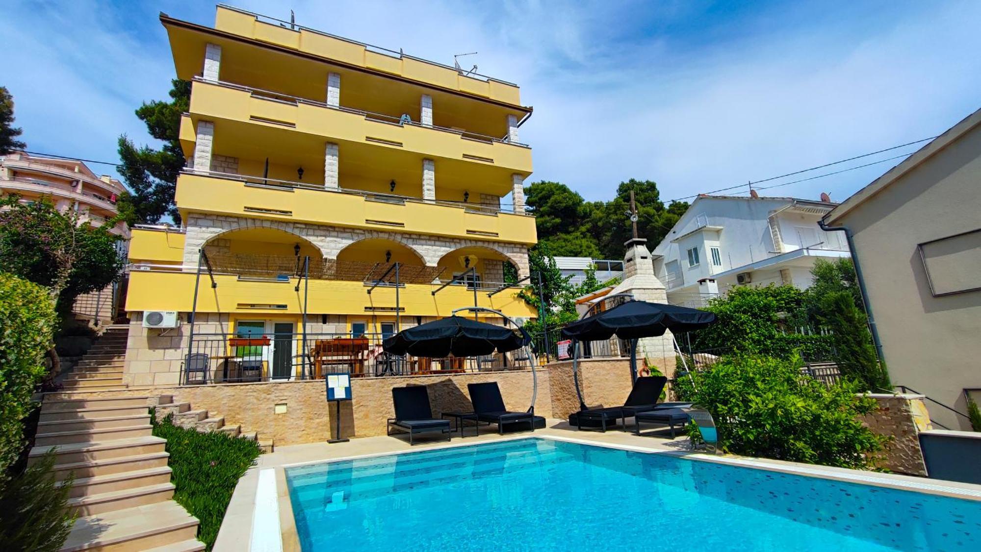Villa Penava, Private Beach, Pool And 7Min To تروغير المظهر الخارجي الصورة